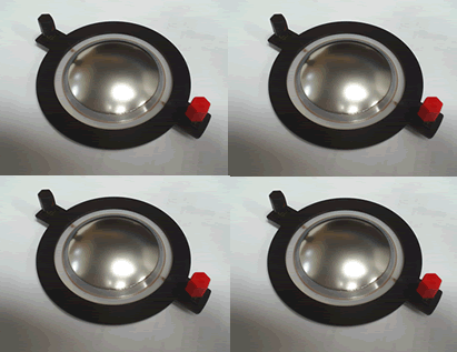 X4 BUNDLE Celestion Diaphragm ONLY CD2-3065 8ohm (NOT SHOWN)
